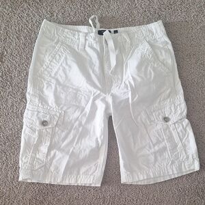 White Cargo Men Shorts Uninon  Size 32